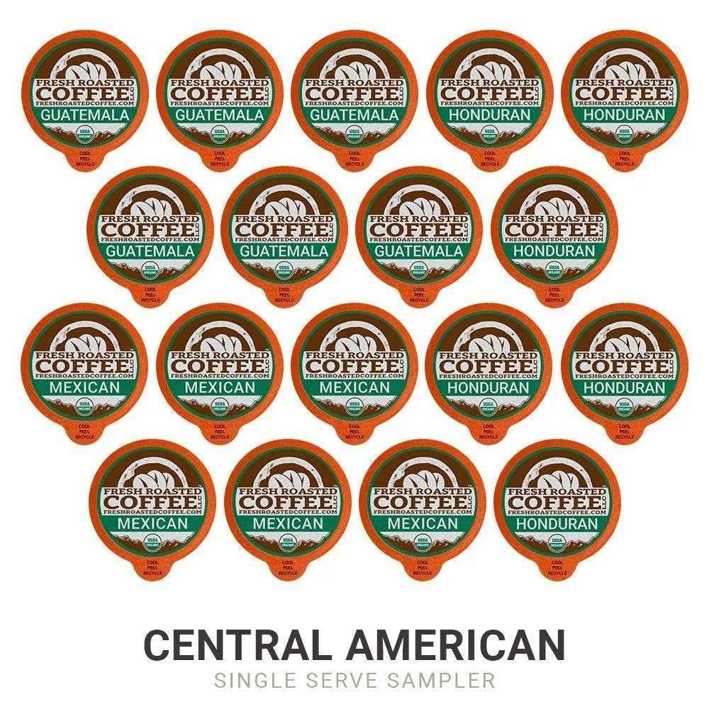 Brewers Count Pod Coffee, Keurig Sampler, 72 Roasted K-Cup Organic Coffee for Fresh
