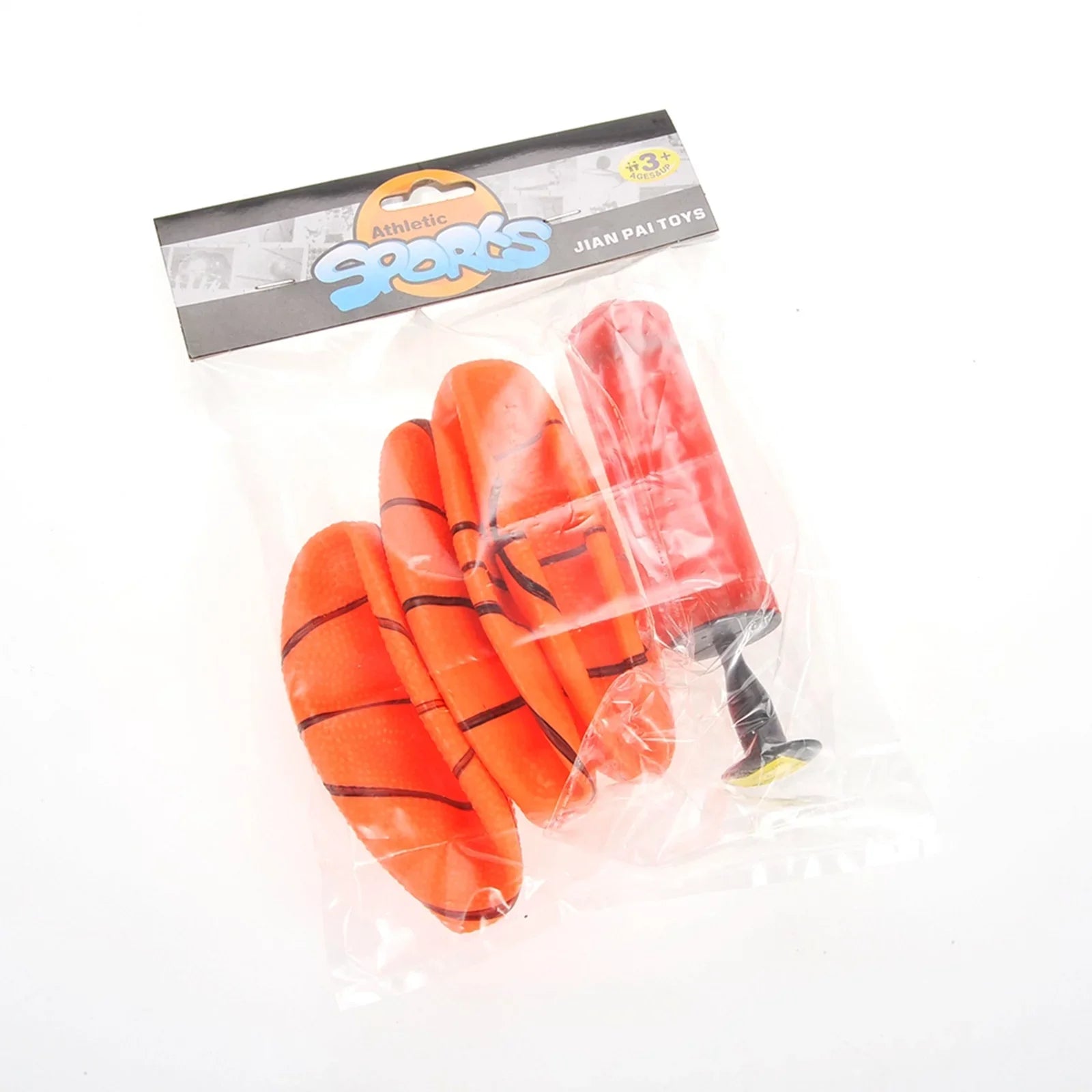 Toys Party Pump, with Mini Basketballs Beach Pool Sports self-inflating Game Gifts Mini Basketball Basketball Set, Child Supplies, Pieces for Inflation 3