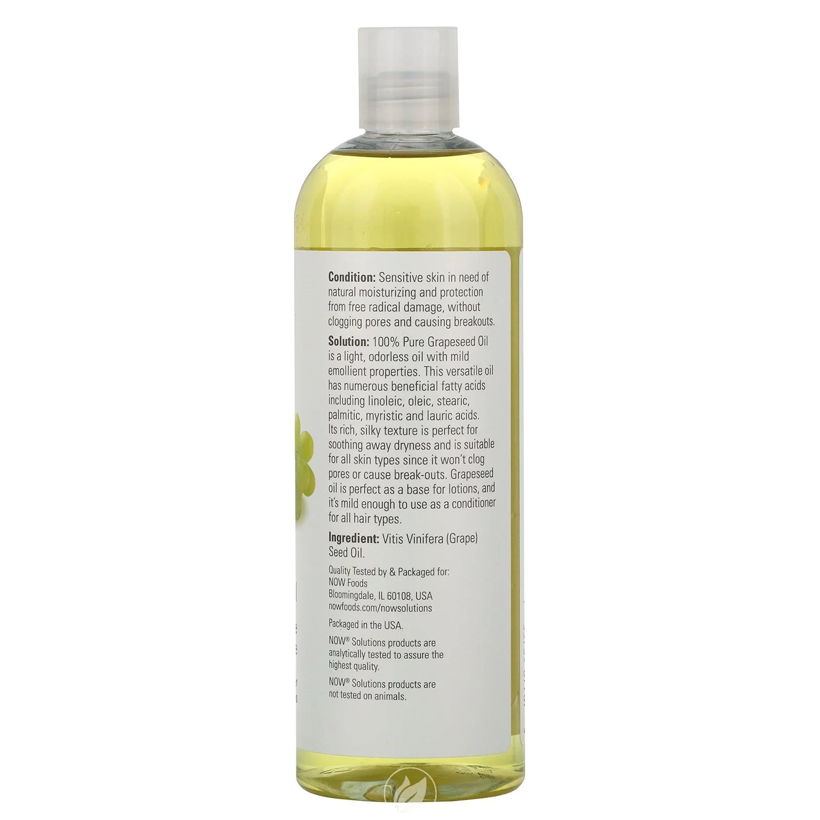Oil Oz NOW 16 Solutions Grapeseed Fl