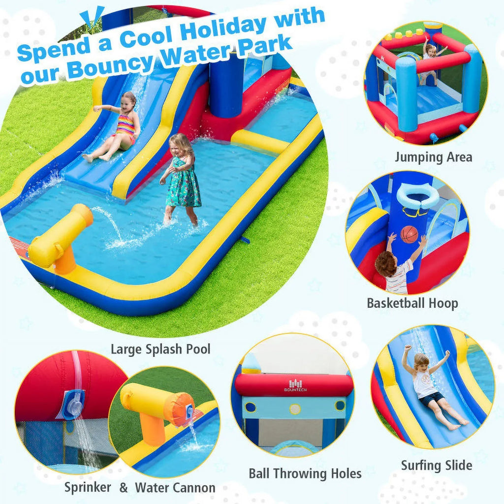 under Ocean into endless - - Slide fun Adventure 124.57 Dive Bounce sun! House the Water