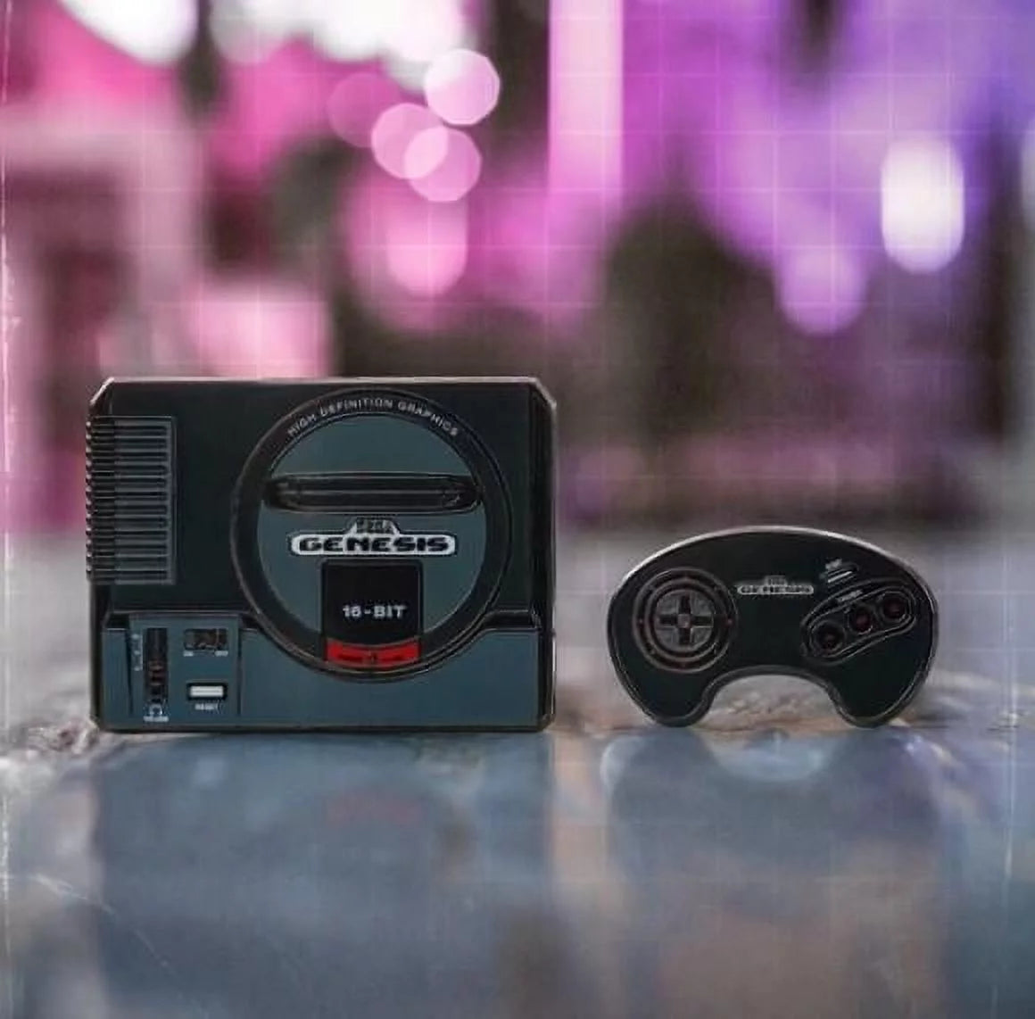& Controller Pin Console Genesis Set SEGA