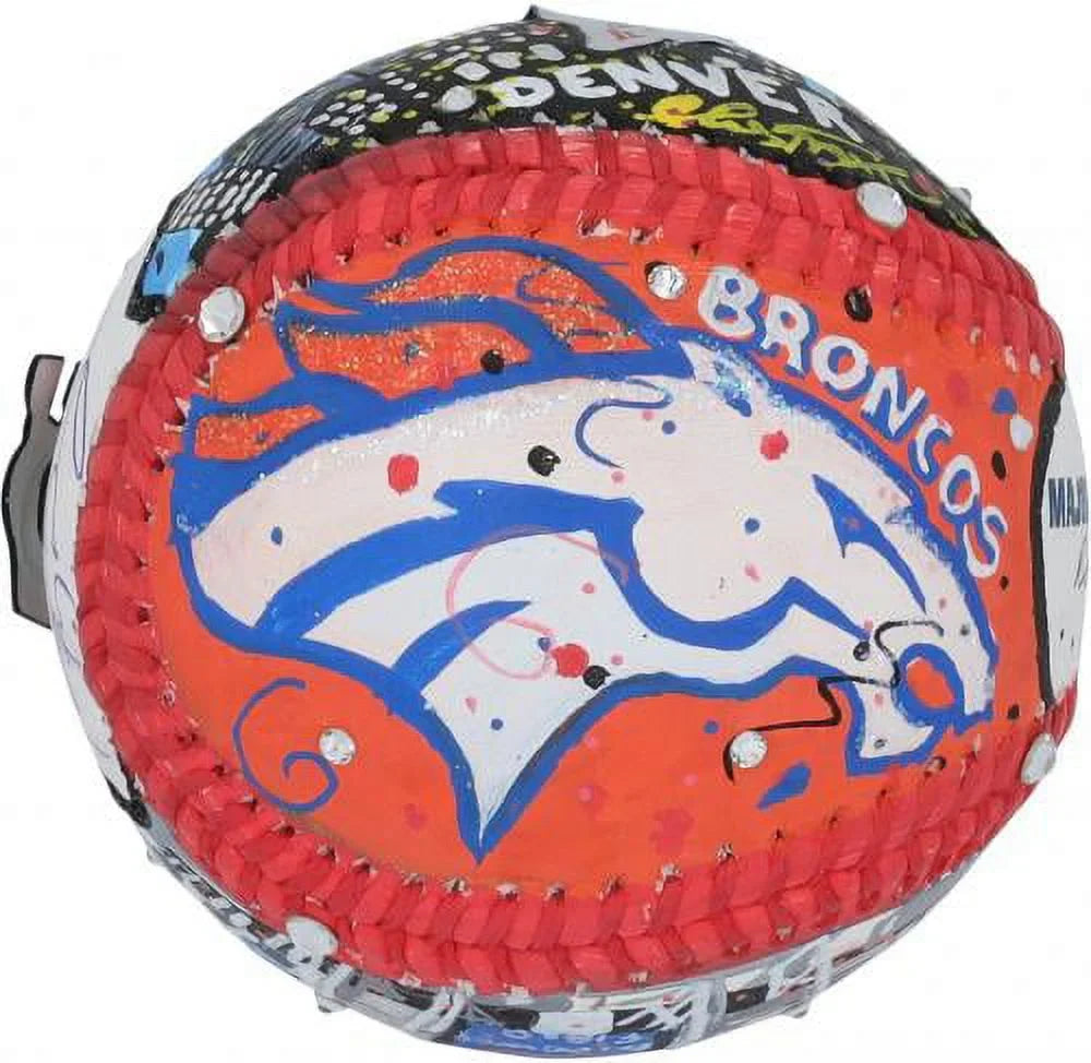 Authentic Manning Autographed Broncos by - Baseball Certified - Art Denver Charles Fanatics Peyton - Fazzino LG20377145