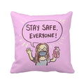 Cushion Throw Pillow Stay Facehead Safe Cover Sofa Everyone Respirator Sleeping