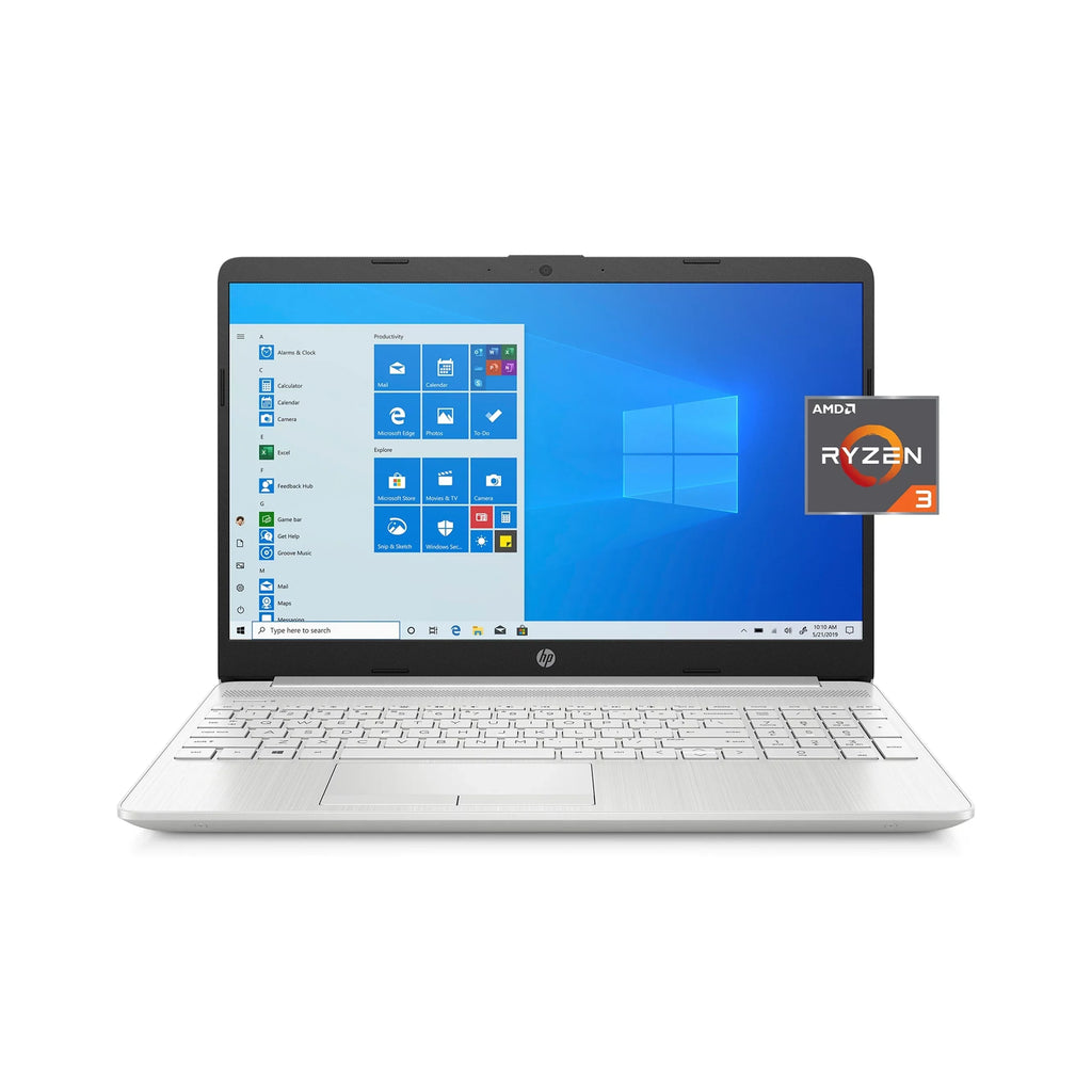 Silver HP 15.6" 3250U 2.6GHz 3 15-GW0010 SSD 1TB+128GB 4GB Win10H,Natural (Used) AMD Ryzen™