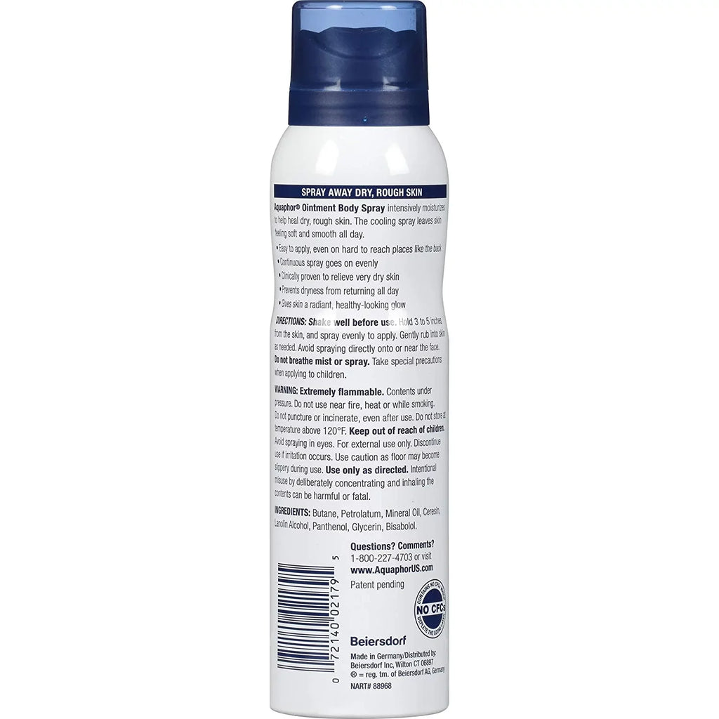 Advanced Therapy Aquaphor Spray Body Ointment