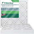 HVAC Furnace Filters Filterbuy 20x20x1 atmospheric MERV (4-Pack) 13 Pleated AC