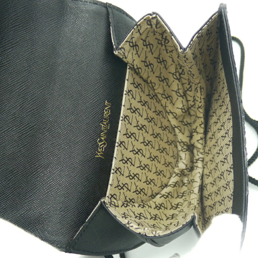 (Good) YVES leather Pre-Owned Yves SAINT shoulder LAURENT bag Saint Laurent