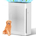 Fan atmospheric - 410 Speed, Quiet Ultra Olansi sq. Sleep ft Coverage,White Adjustable Purifier - HEPA Mode High CADR,
