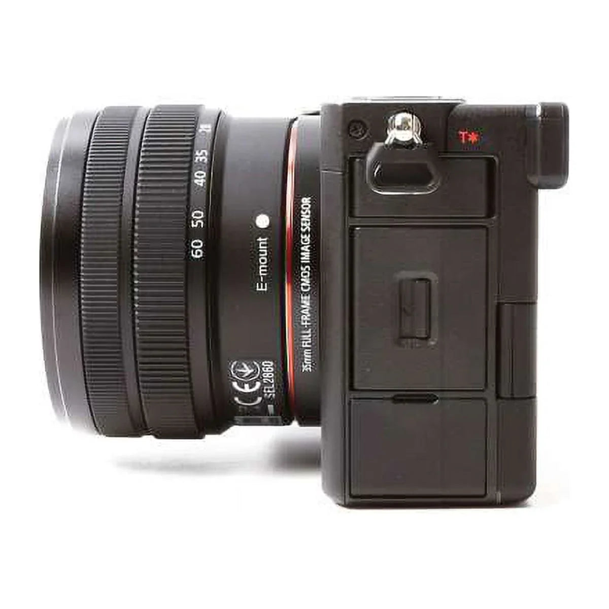 Camera Mirrorless Alpha a7C + 64GB Bundle + Flash (Black) 28-60mm Sony with Lens