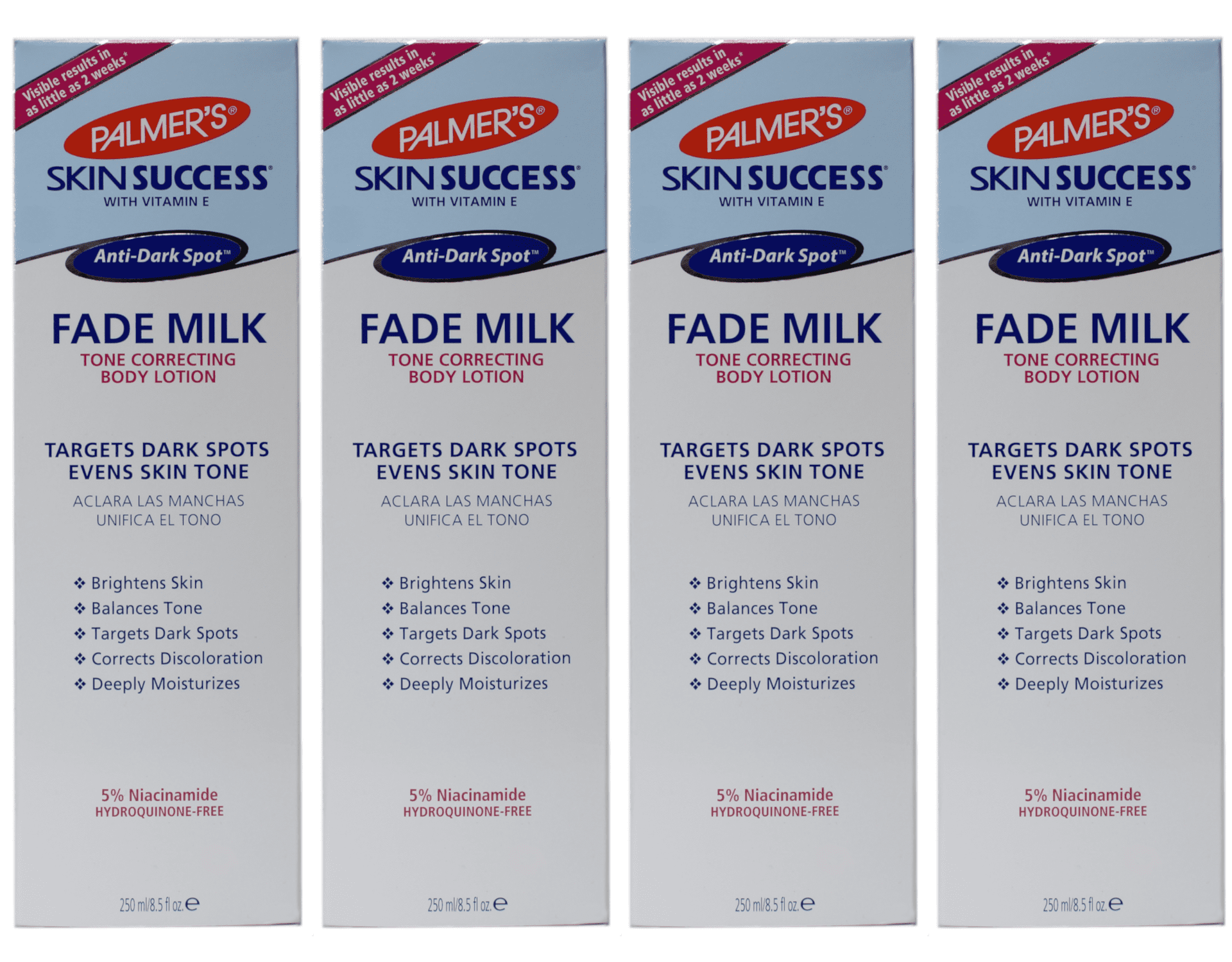 8.5 Body Skin Success Milk fl Pack Spot Anti-Dark oz Fade 4 Lotion of Palmer's