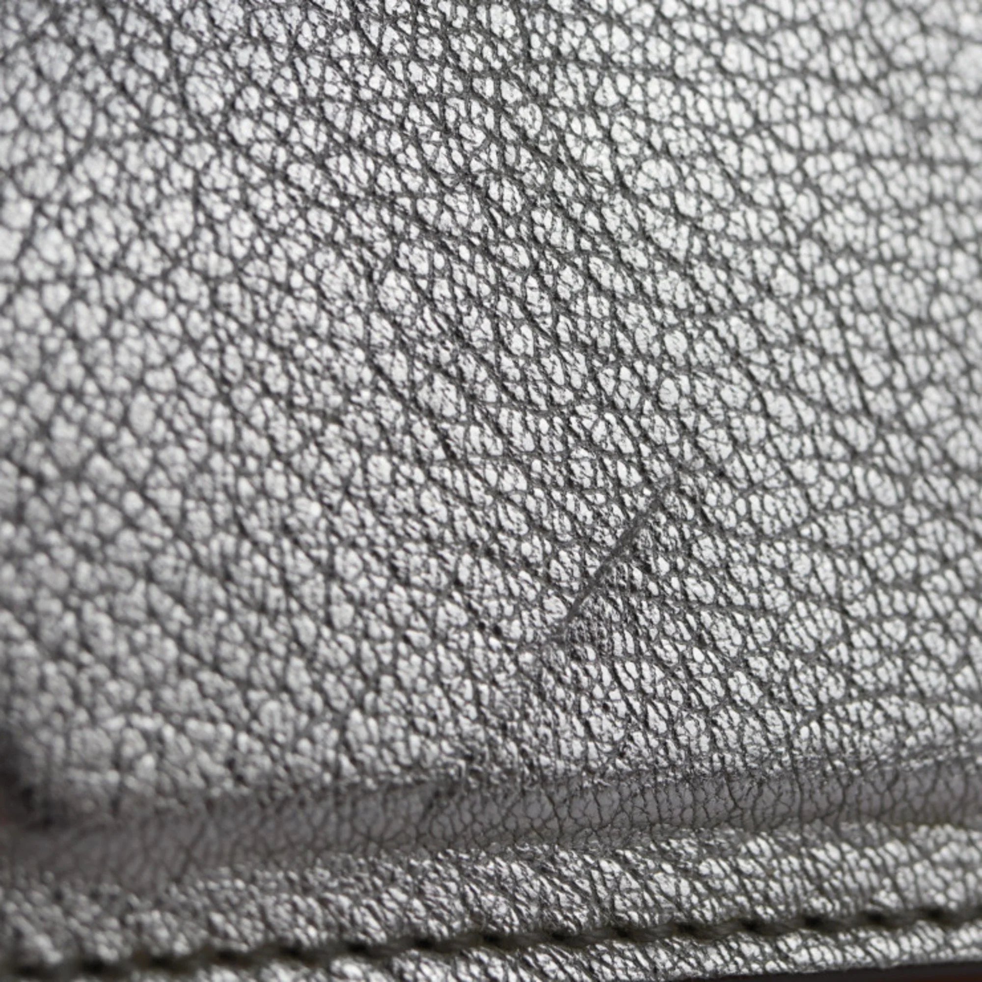 leather bag Givenchy silver Pre-Owned BB500VB01C (Good) Duet ivory brown shoulder