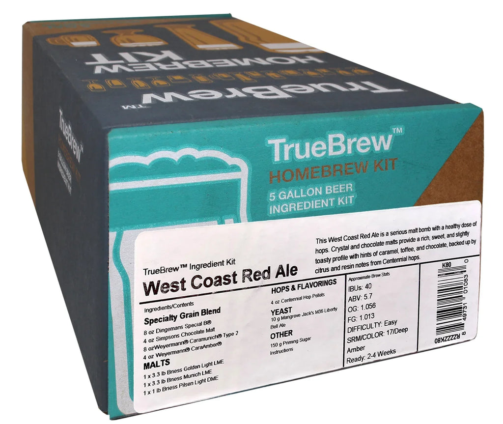 Coast TrueBrew™ Ale Red West Ingredient Kit
