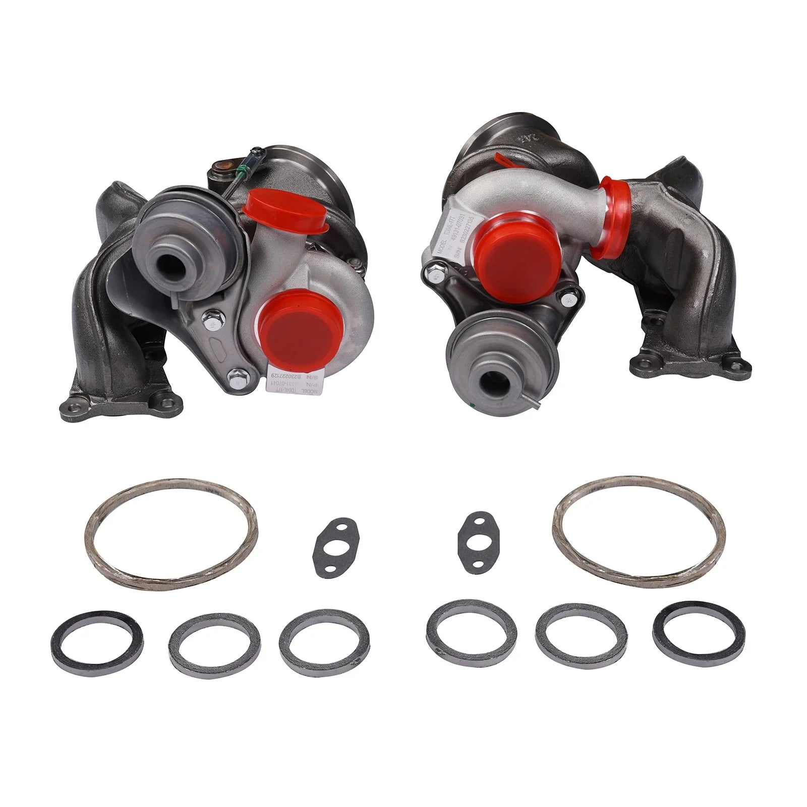 E91 335xi Turbocharger 4913107031 Pair BMW E90 N54 Upgrade for 11654555418 3.0L 335i TD04L 4913107041 E93 2007-2010 E92 11654555419 17T