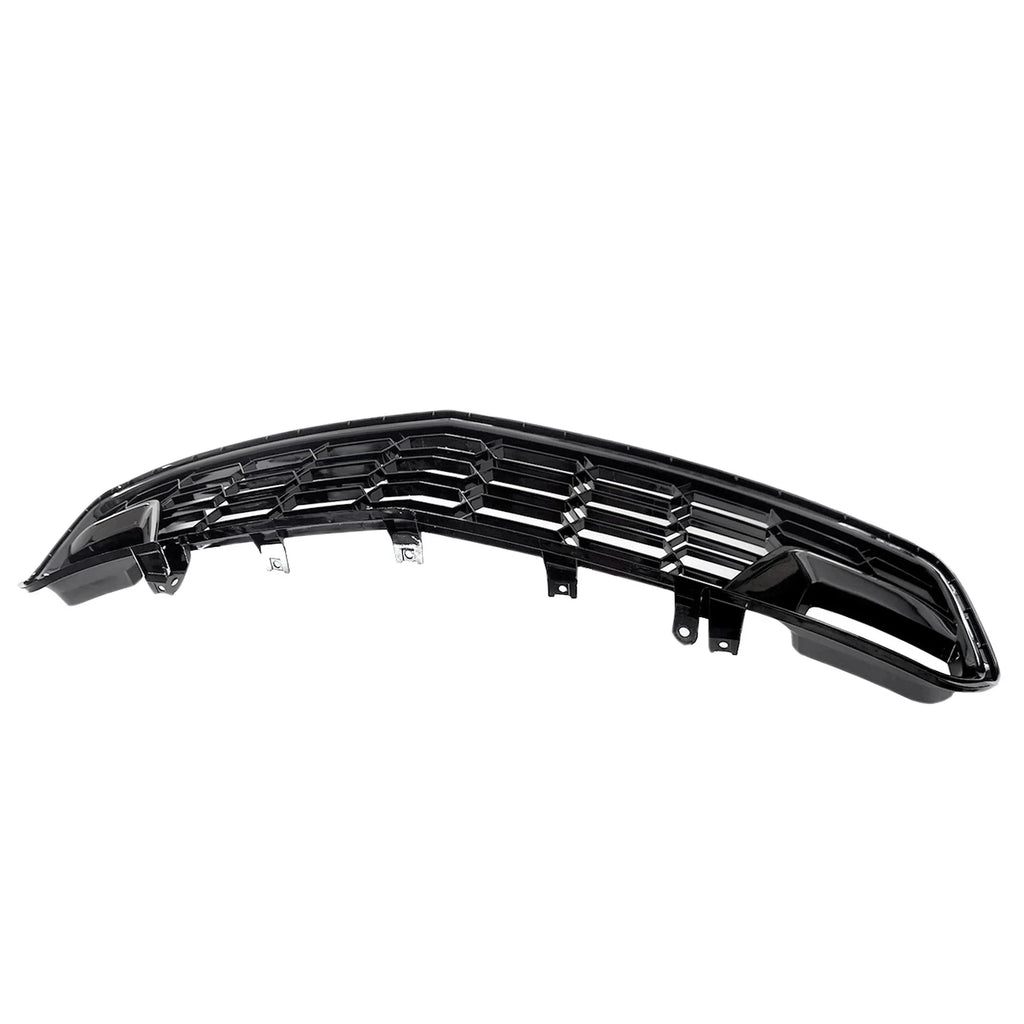 For W/O C7 Front Chevrolet Bumper Grille 14-19 Black Corvette Lower Camera Gloss