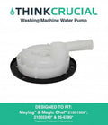 Part Chef Pump, # 21001906 Magic Maytag, & Washing Water Norge Machine