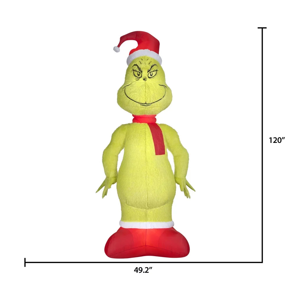 Grinch Giant 10 Plush from Seuss, Dr. Fuzzy Feet