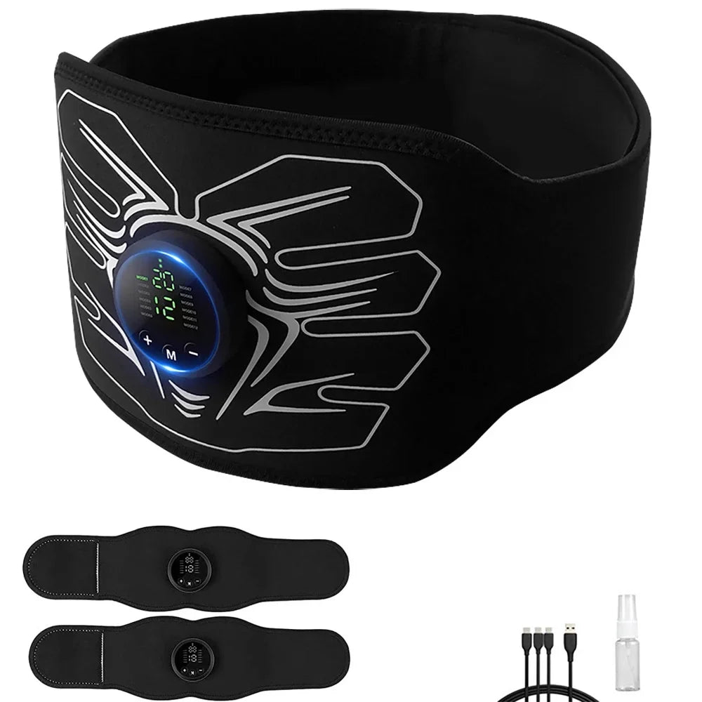 Toning mobile Stimulator Ab for Muscle ABS Machine,Abdominal Workout Abdomen Stimulator,Ab Workout Belt Home Office Fitness Equipment