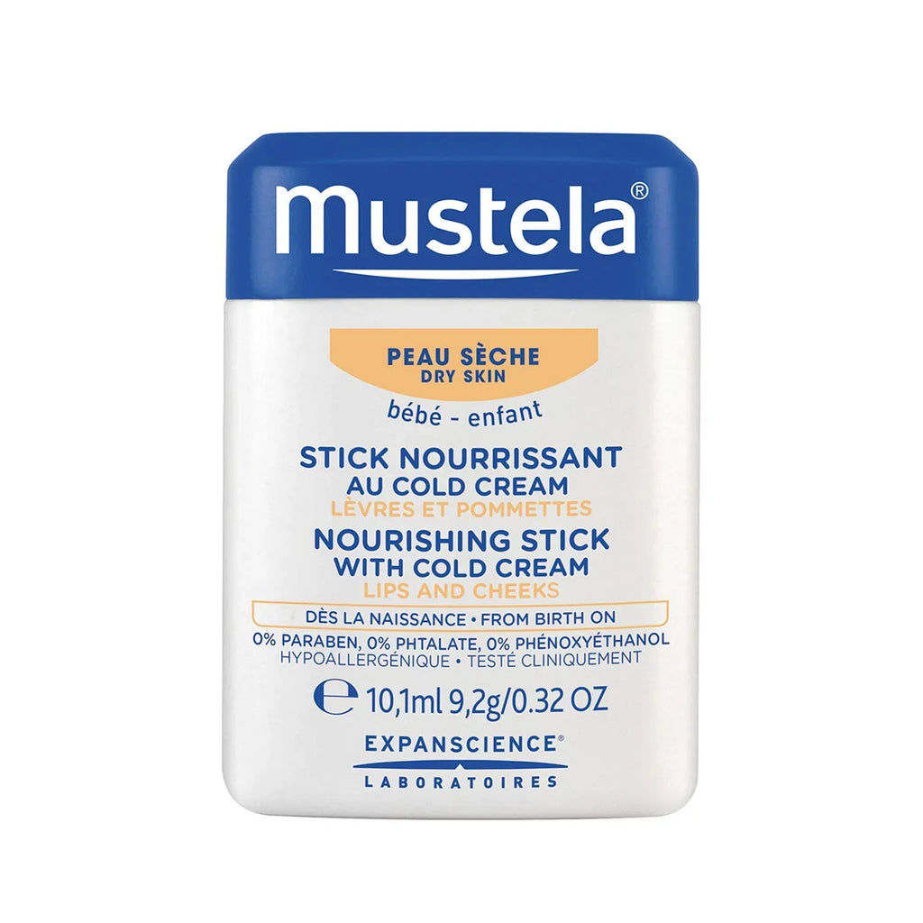 Dry For Cream & Cheeks) Baby Skin Cold Nourishing With Mustela --9.2g/0.32oz (Lips Stick
