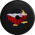 JL Camera Tire Red Jeep College Inch Summer RV 2019 Party Cups Spare for Pong Cover Backup Beer 33 Wrangler 2018