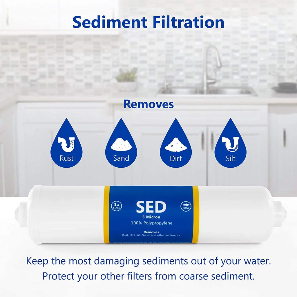 sediment, system osmosis and filter replacement filters filters cartridges connect month filter 3 set gac - 6 reverse pac filter inline countertop set 1?4” carbon quick