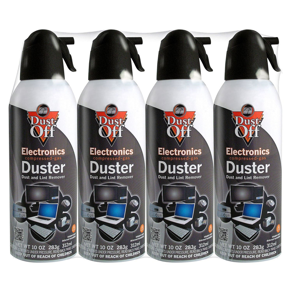 12 Pack) (10 oz., Gas Compressed Dust-Off Falcon Duster