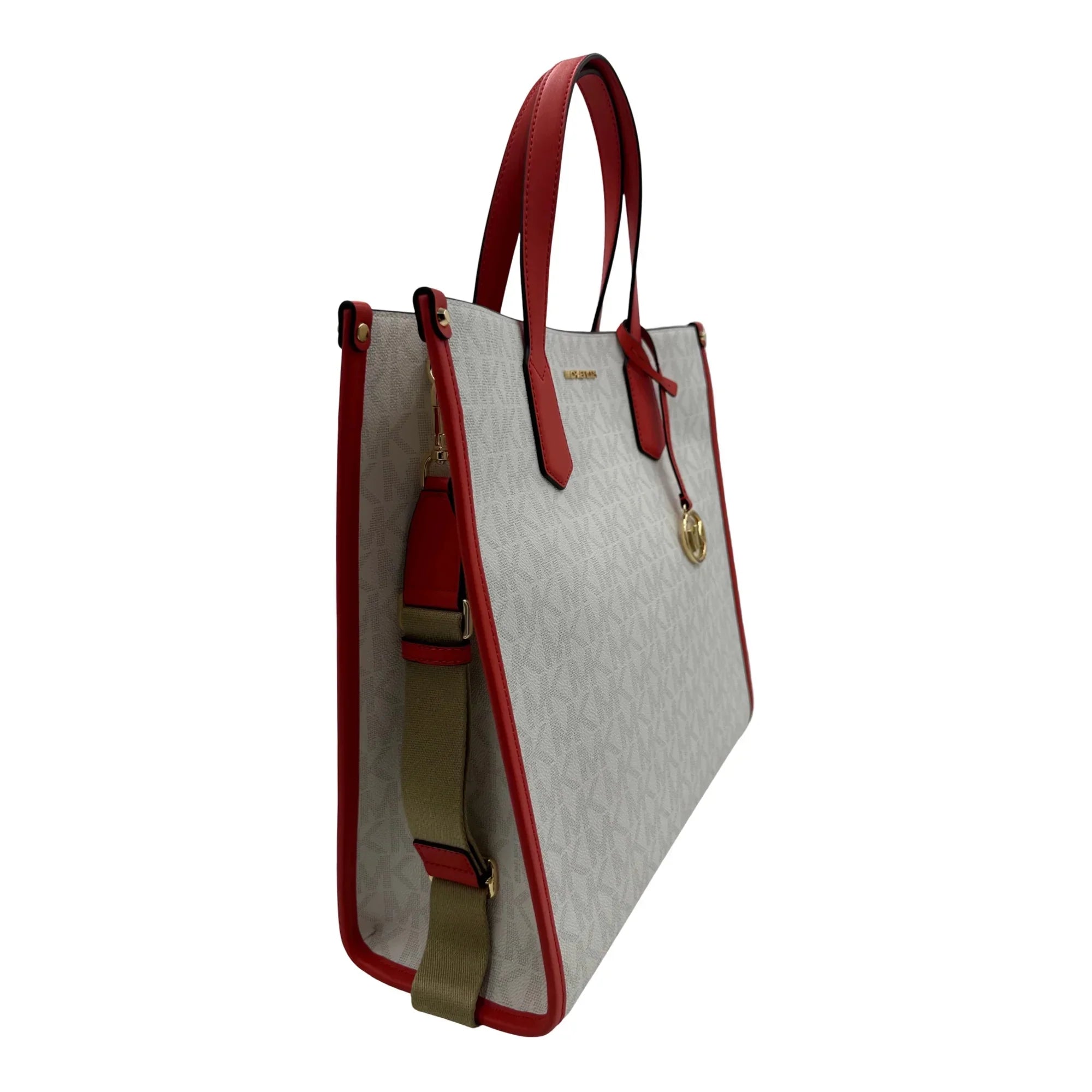 Kors Tote Spiced Michael Large Coral - Logo Maple