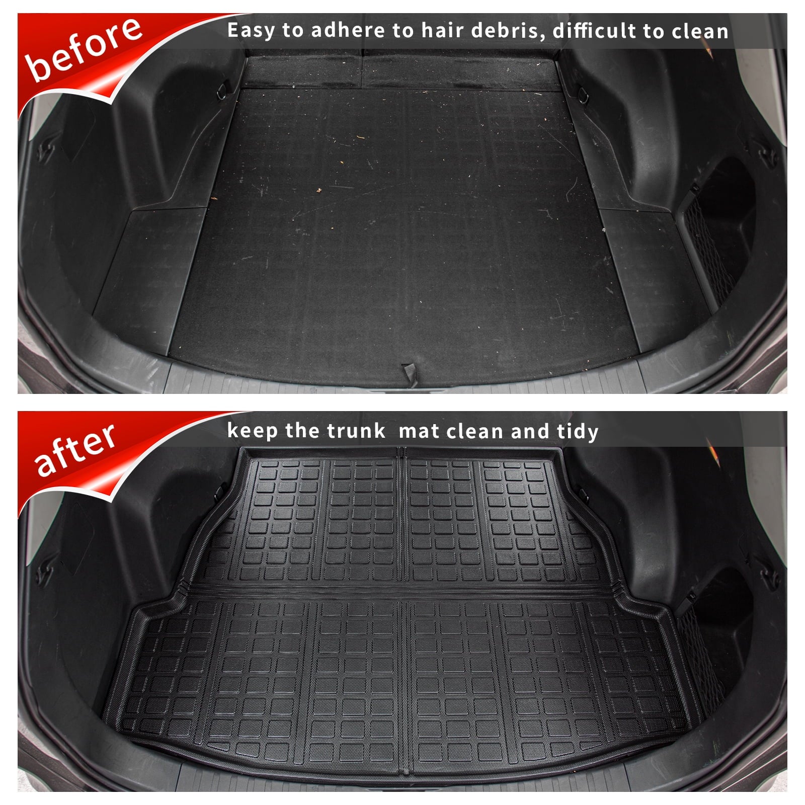 Liner Liner 2019-2024 Trunk Fit Accessories Trunk Weather All Mat TPE RAV4 2023 Rav4 Toyota Cargo