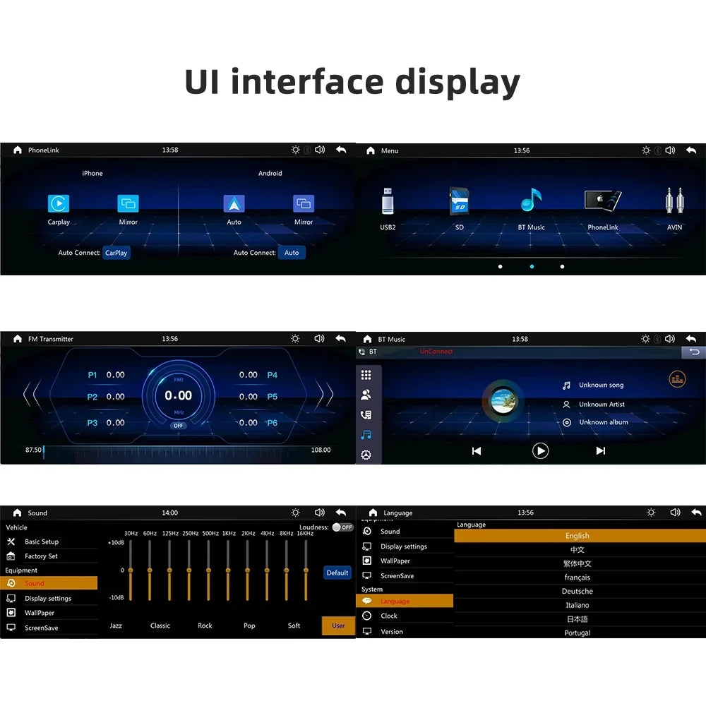 Touchscreen,Supports Front Camera, Bluetooth Stereo, Auto Backup Cam, Hands-Free Most 9.3" Dash Wireless Android Cars & IPS Carplay transportable Calling, HD Polarlander Car