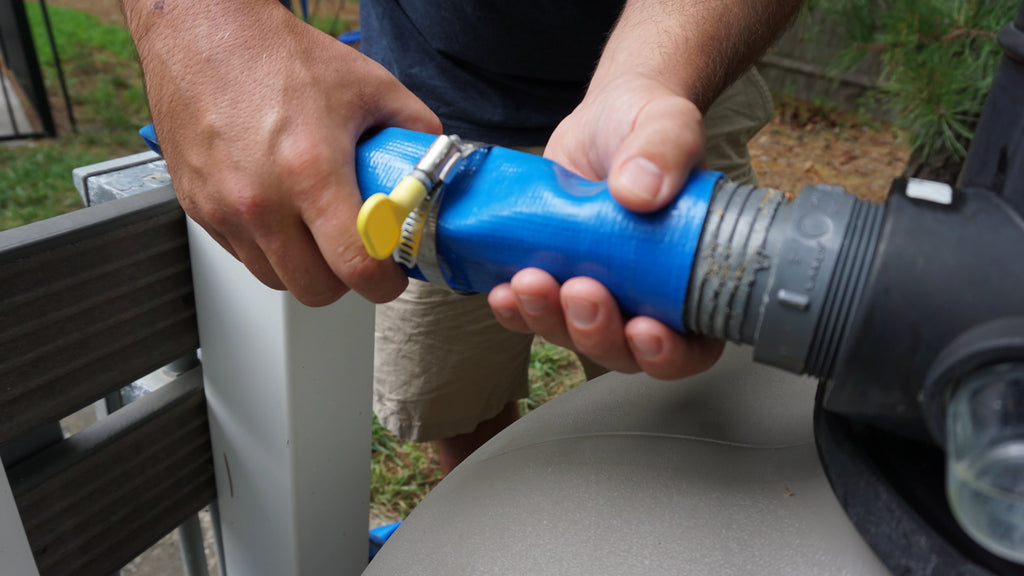 Backwash for & with Pool Sand Kit Pools Cartridge Filtered Swimming Hose Fountain Hose Water Waste 1.5" #400