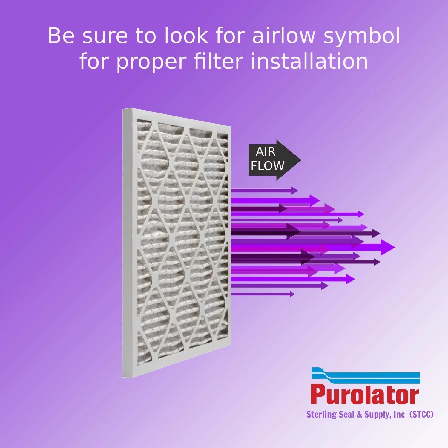 Purolator DMK80 MERV atmospheric Extended 20x22x1, Surface Pleated Filter, (6 8, Pack) Mechanical