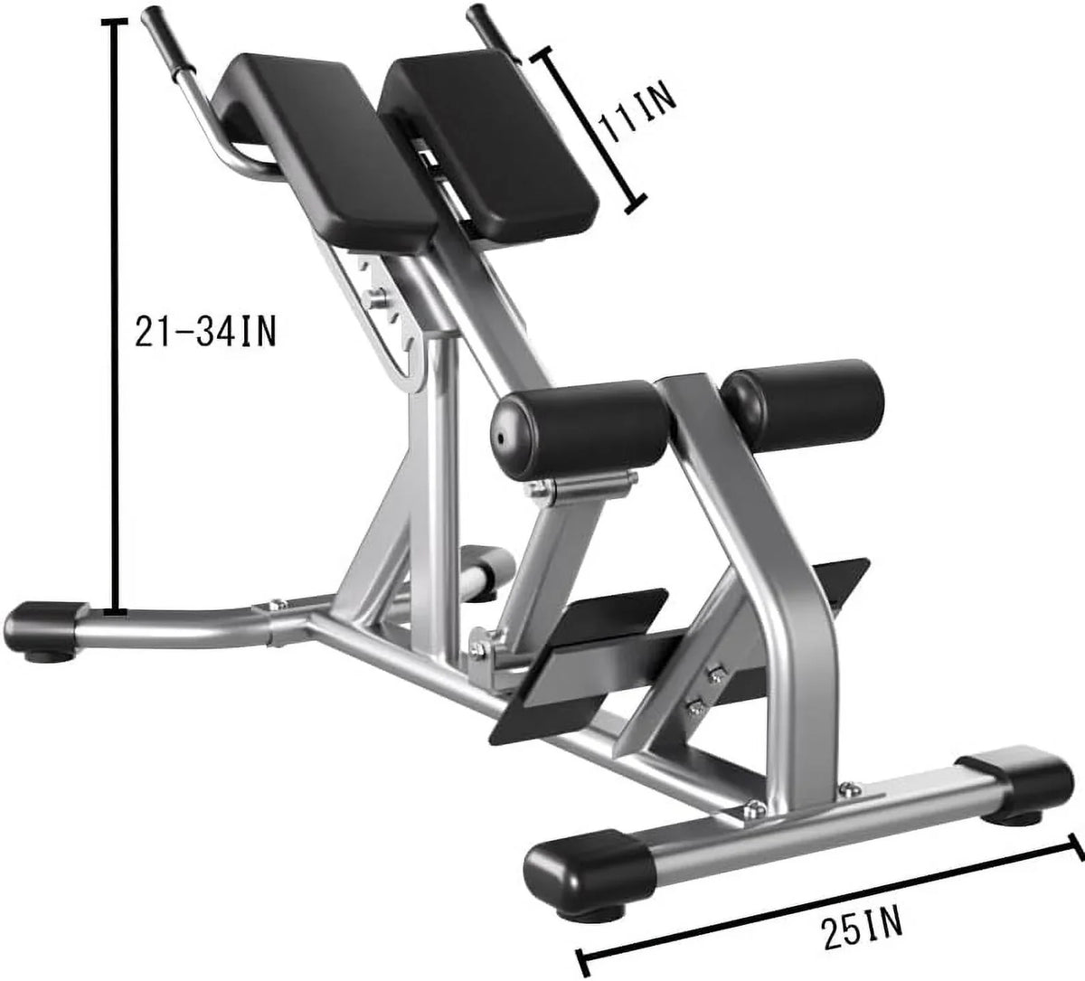 300 with Capacity Muscle Roman and for Bench Waist, Weight kg Abdominal Commercial Back, Hyperextension Chair: Training