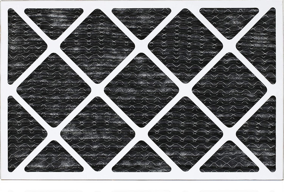 atmospheric with Furnace MERV HVAC Activated Odor Carbon AC Filters Filterbuy (12-Pack) 17x25x1 Pleated Eliminator 8