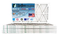 MERV (Actual 35.5x7/8 x - Made 10 inch) - in - USA 13.5 atmospheric Glasfloss Size: Furnace Filter -Qty:6 14x36x1