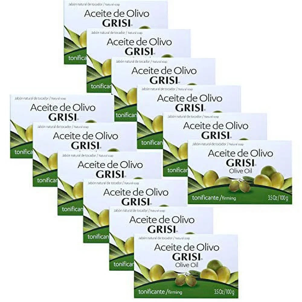 3.5 Olivo, 12 Aceite Jabon Oz, Soap, Grisi, de Oil Olive Count Grisi