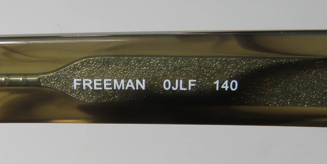 FRAME 48-20-140 NEW FRAME DEMO SPADE STRIATED LENSES FULL-RIM NAME AUTHENTIC OLIVE FREEMAN COLLECTIBLE BRAND DESIGNER JACK EYEGLASSES/EYEGLASS MENS/WOMENS