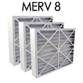 23.375x23.375x3.625 | Actual 8 MERV 24x24x4 atmospheric Pleated 3PK - Size Filter