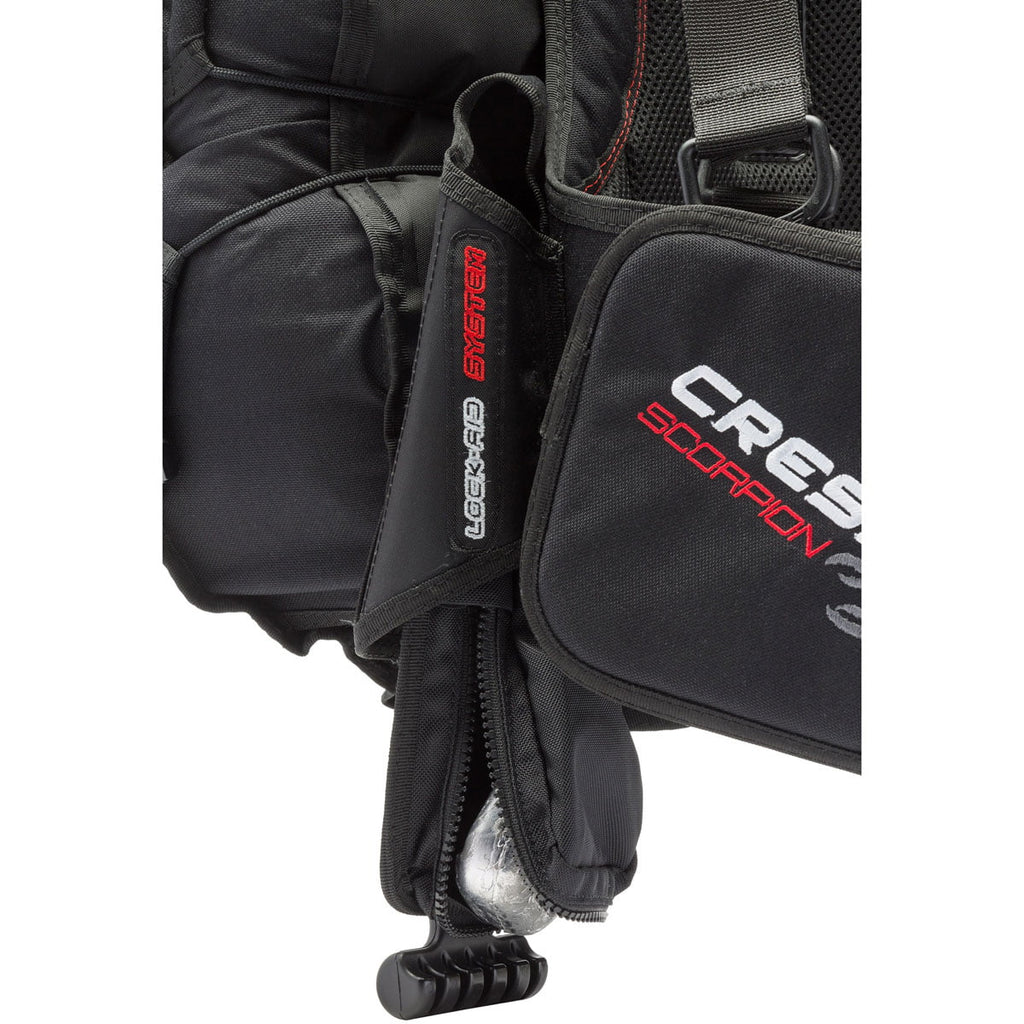 Free Cressi Knife Scorpion Time - Limited BCD Skorpion with