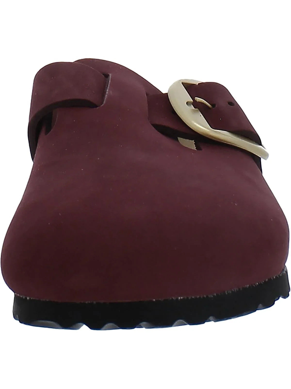 Boston Womens Leather Birkenstock Sandals Big Mule Cork Buckle