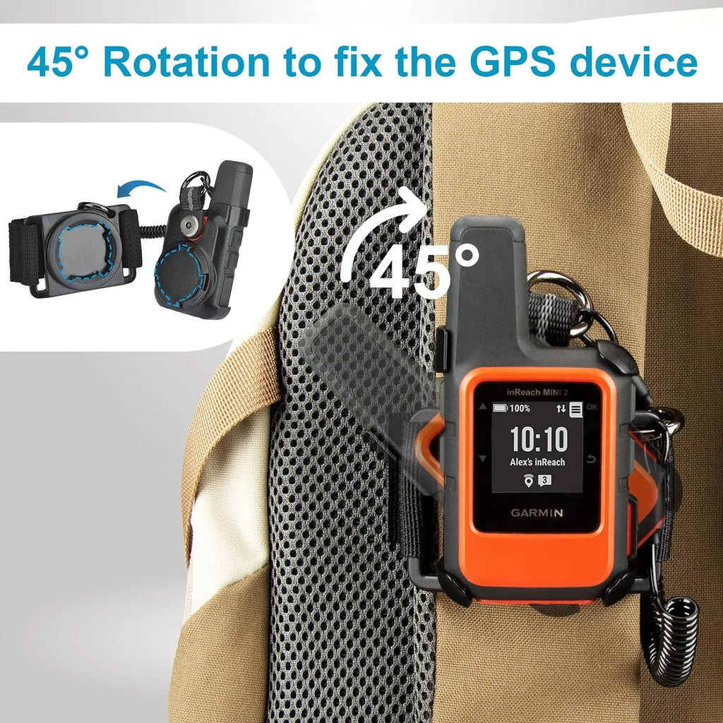 Backpack Mount Garmin for Garmin Tether Backpack inReach Handheld Holder Mini Mini & 2, for Tether GPS