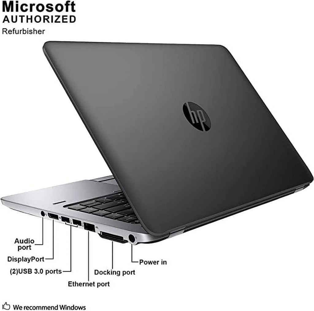14" 11 840 2.5Ghz Laptop Ultrabook i5 Elitebook Win 250gb G1 Touchscreen HP 8gb SSD