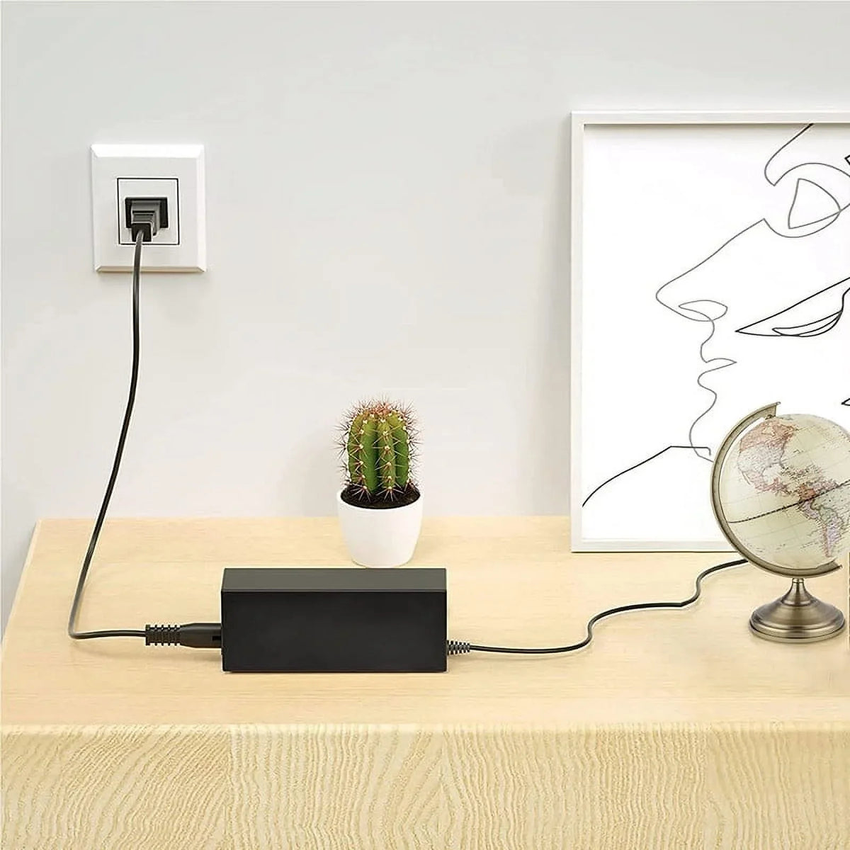'- BN4400827A / Mains Samsung Charger PS VAC for Nuxkst Use Worldwide Cord 100 Soundbar Supply BN44-00827A DC Adapter PSU AC 240 Power Input: Curved Cable