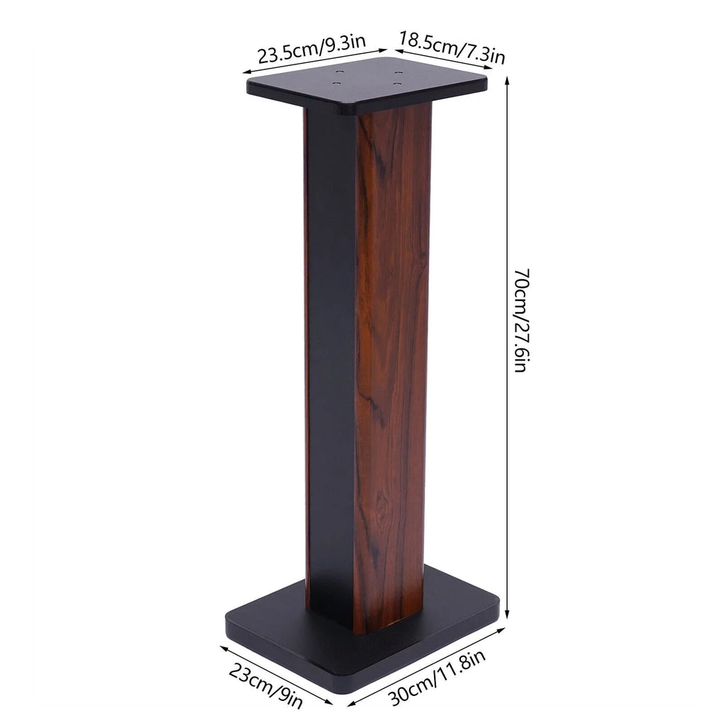 Theater Studio Stands Holder 2x28" Speaker Monitor Speaker Stand Multimedia Home
