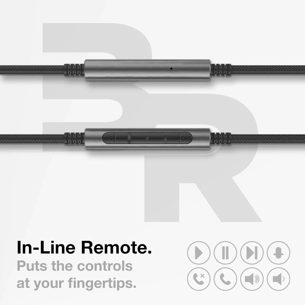 Cable Remote/ Mic Cable QC25 Volume Noise C Headphones Replacement USB / Audio Thore Control Connector 2.5mm w/ Canceling 700 / Aux Type with - QC35
