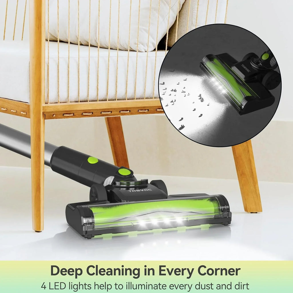 Carpet Up Powerful Cordless Floor Stick 6-in-1 Cordless Vacuum 45 Lightweight for Home Vacuum Cleaner 2200m-A-h Vacuum Hair Cleaner, Battery Vacuum and Rechargeable 28KPa Mins, Pet Vacuum, to