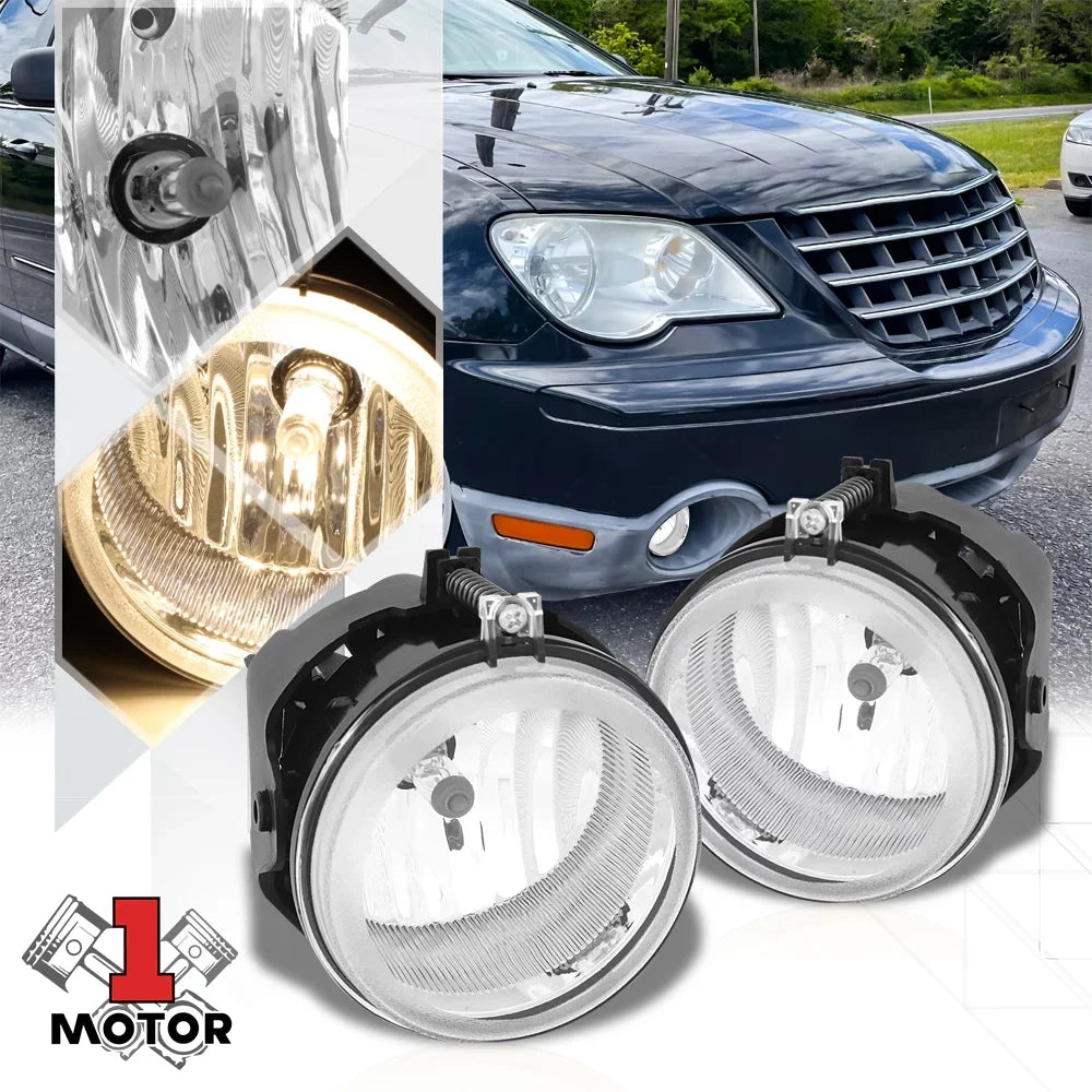 2005-2009 COUNTRY DODGE Dodge CHRYSLER for Challenger/Charger Driving Lens select: GRAND CARAVAN, TOWN Bumper 2008-2010 05-10 Clear Fog Fits Lights Lamps &