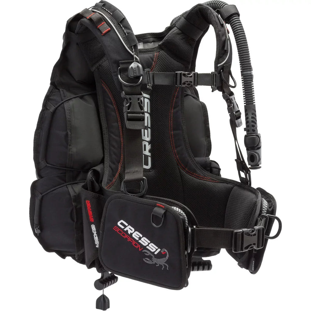 Free Cressi Knife Scorpion Time - Limited BCD Skorpion with