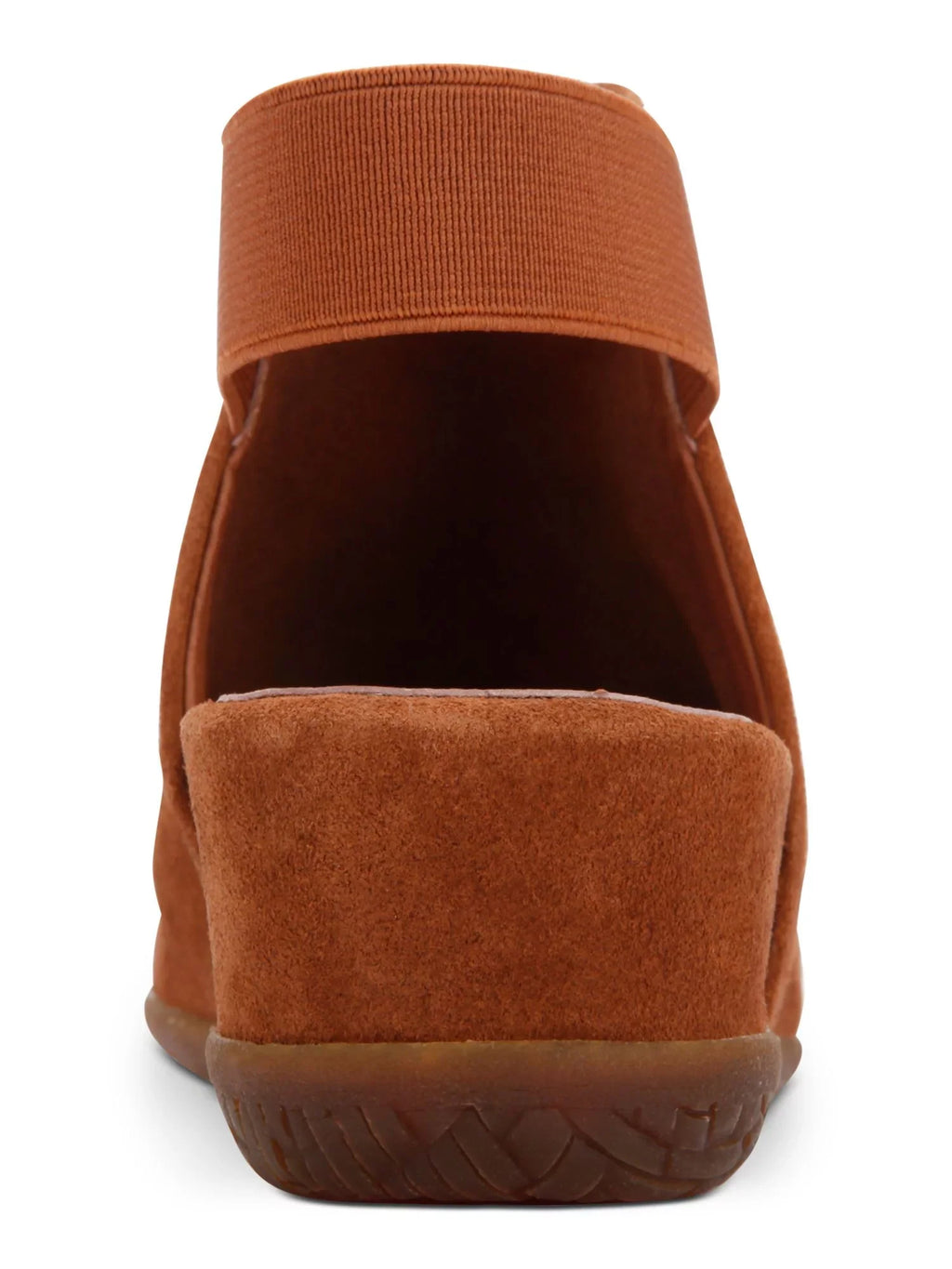 Souls Toe Estu Cushioned Gentle Womens KENNETH Wedge 9 COLE Slingback Square On Brown M Slip Leather Strap Luggage GENTLE Ankle SOULS Shootie