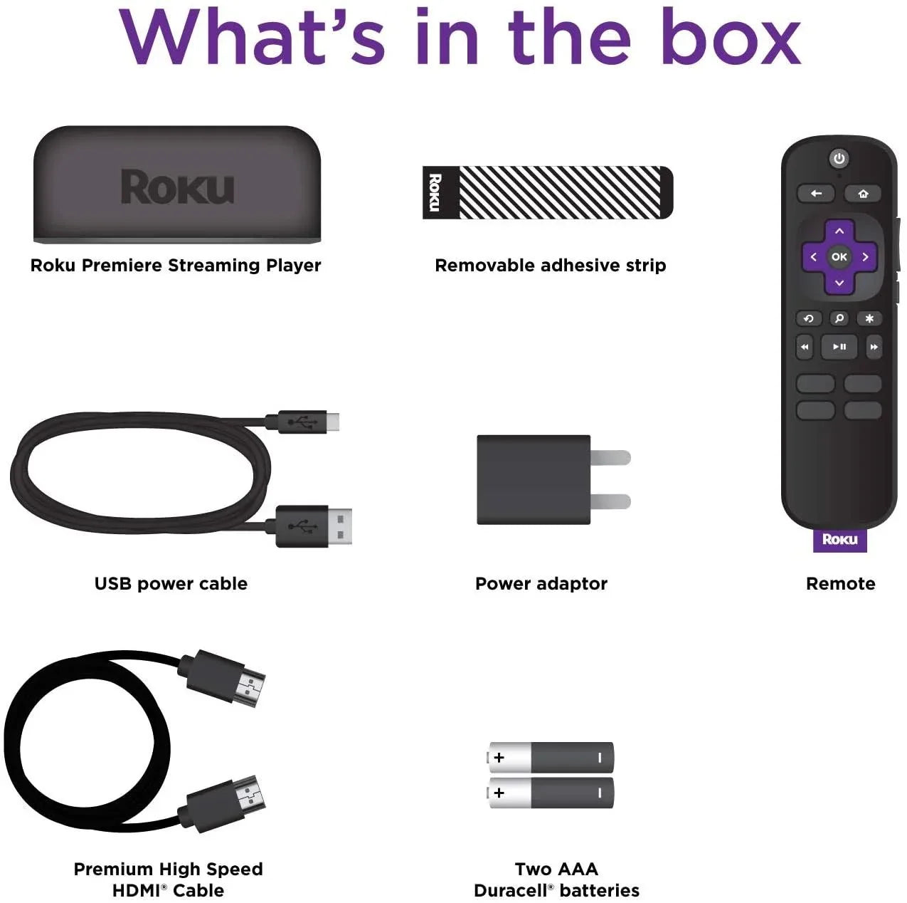 Enabled, Bundle Streaming Wi-Fi textile Cleaning Free HDMI, Remote, Roku_Premiere 4K/HDR 2-Pack Devices