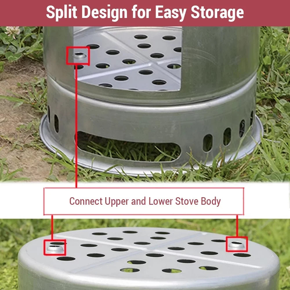 Equipment for Stove and - In Camping Cooking Camping Wood Picnic Activities Stove Multi-functional Versatile movable 1 Nebublu 4 Backpacking for Reliable
