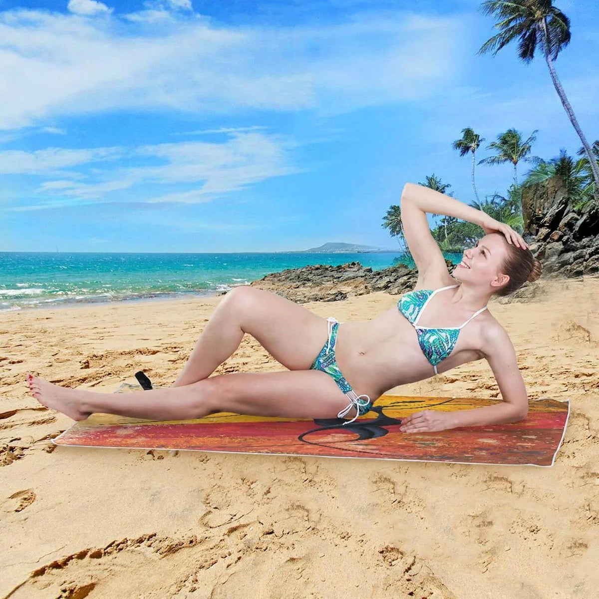 '- Lightweight Oversized Bestwell Compact Couple African Towel Towels Quick Camping Beach Holiday（560） Travel - Towel Dry Absorbent for Dancers Swimming Super